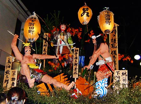 土崎港曳山まつり 戻り曳山