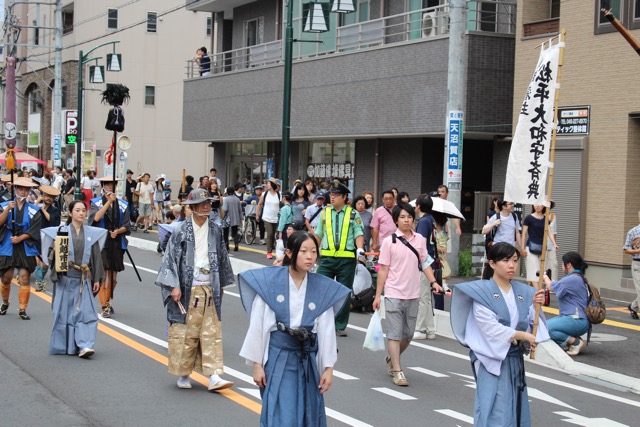 川越百万灯夏まつり 川越ゆかりの時代行列