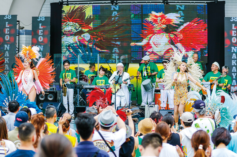 ブラジルフェスティバル ライブパフォーマンス
