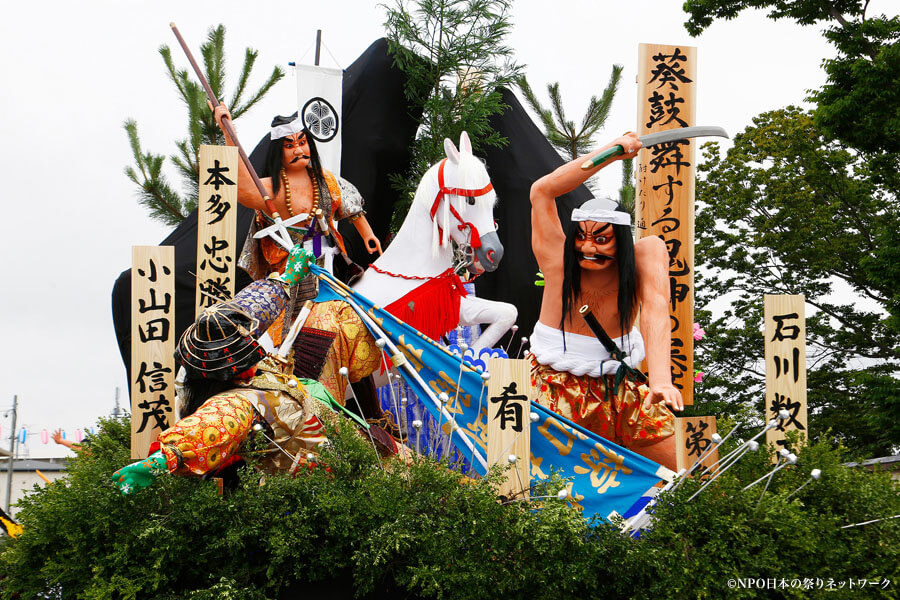 土崎港曳山まつり 曳山行事