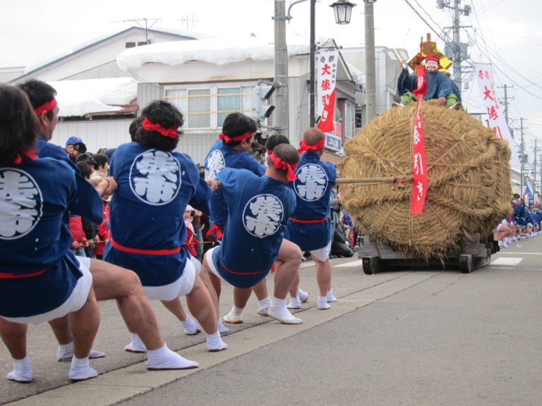 高田大俵引き