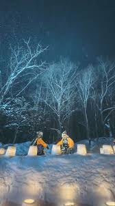 定山渓温泉雪灯路 祈りの森.jpg