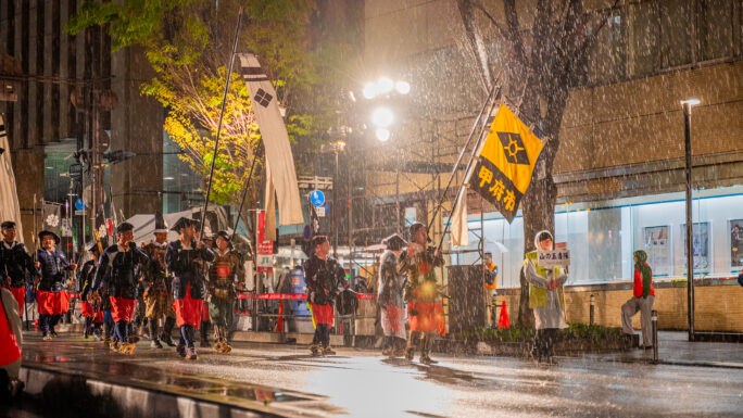 信玄公祭り 甲府駅前広場イベント