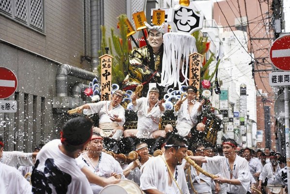 博多祇園山笠 流舁き