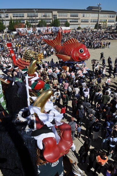 唐津くんち お旅所神幸