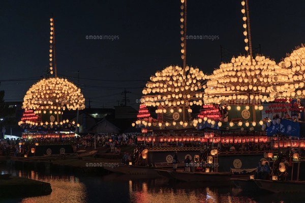 尾張津島天王祭 宵祭