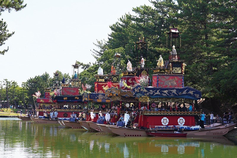 尾張津島天王祭 巻藁舟