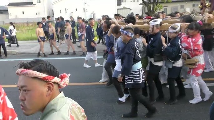 真岡の夏まつり 神輿渡御