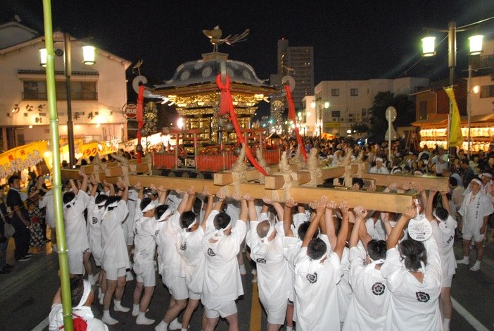 西尾祇園祭 神輿渡御