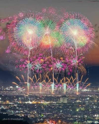 長岡まつり大花火大会 天地人花火