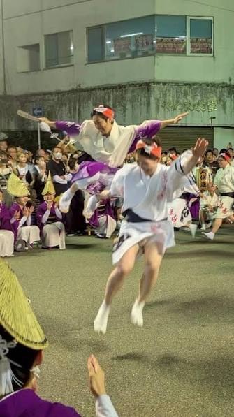 阿波おどり 輪踊り